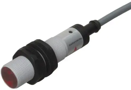 Produktfoto 1 von Carlo Gavazzi Zylinderförmig Optischer Sensor, Durchgangsstrahl, PnP Ausgang, Stecker
