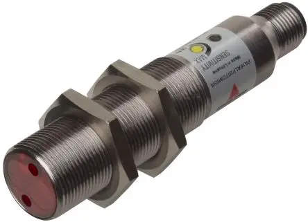 Produktfoto 1 von Carlo Gavazzi Zylinderförmig Optischer Sensor, Diffus-reflektierend, 2-adrig Ausgang, Stecker