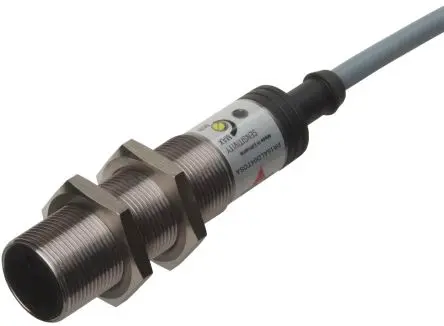 Produktfoto 1 von Carlo Gavazzi Zylinderförmig Optischer Sensor, Diffus-reflektierend, 2-adrig Ausgang, Kabel