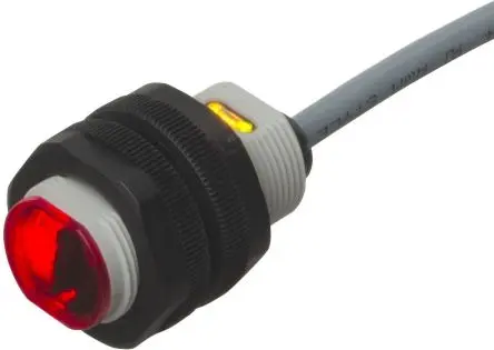 Produktfoto 1 von Carlo Gavazzi Zylinderförmig Optischer Sensor, Diffus-reflektierend, PnP Ausgang, Kabel