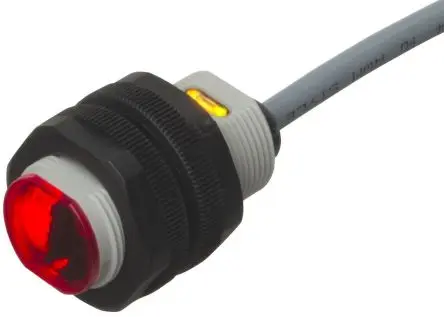 Produktfoto 1 von Carlo Gavazzi Zylinderförmig Optischer Sensor, Reflektierend, PnP Ausgang, Kabel