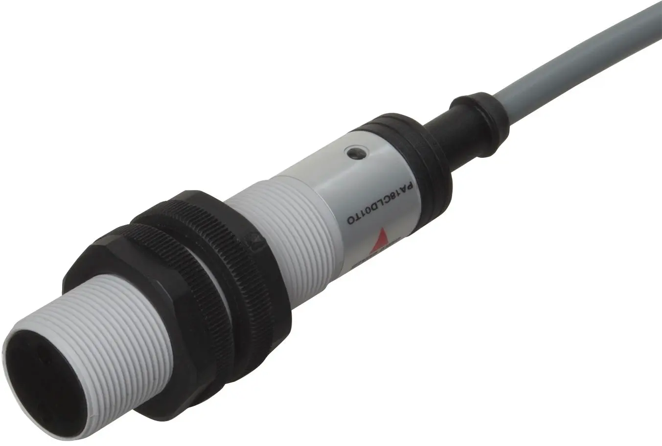 Produktfoto 1 von Carlo Gavazzi zylindrisch Optischer Sensor, Diffuse Reflektor, Bereich 0 → 200 mm, Zwei Draht Ausgang,
