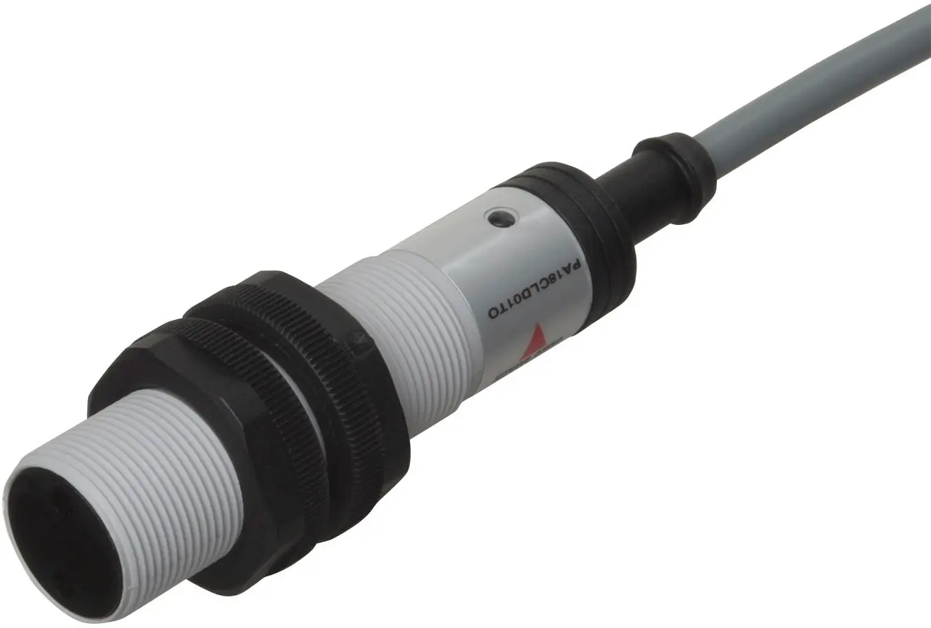 Produktfoto 1 von Carlo Gavazzi zylindrisch Optischer Sensor, Diffuse Reflektor, Bereich 0 → 400 mm, Zwei Draht Ausgang,