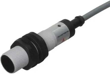 Produktfoto 1 von Carlo Gavazzi Zylinderförmig Optischer Sensor, Diffus-reflektierend, 2-adrig Ausgang, Kabel
