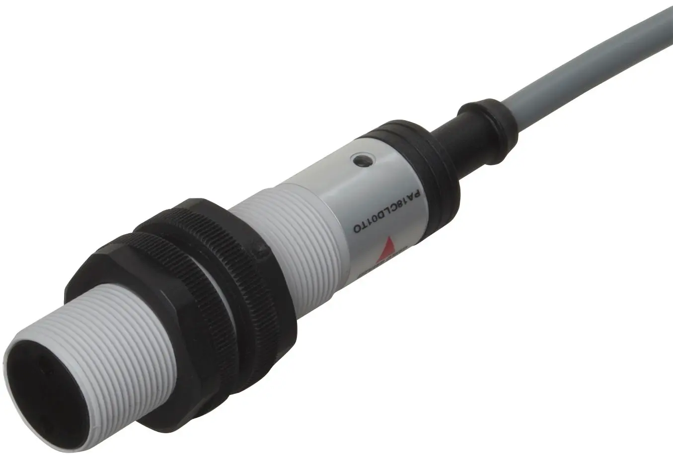 Produktfoto 1 von Carlo Gavazzi zylindrisch Optischer Sensor, Diffuse Reflektor, Bereich 0 → 400 mm, Zwei Draht Ausgang,