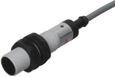 Produktfoto 1 von Carlo Gavazzi Zylinderförmig Optischer Sensor, Reflektierend, 2-adrig Ausgang, Kabel