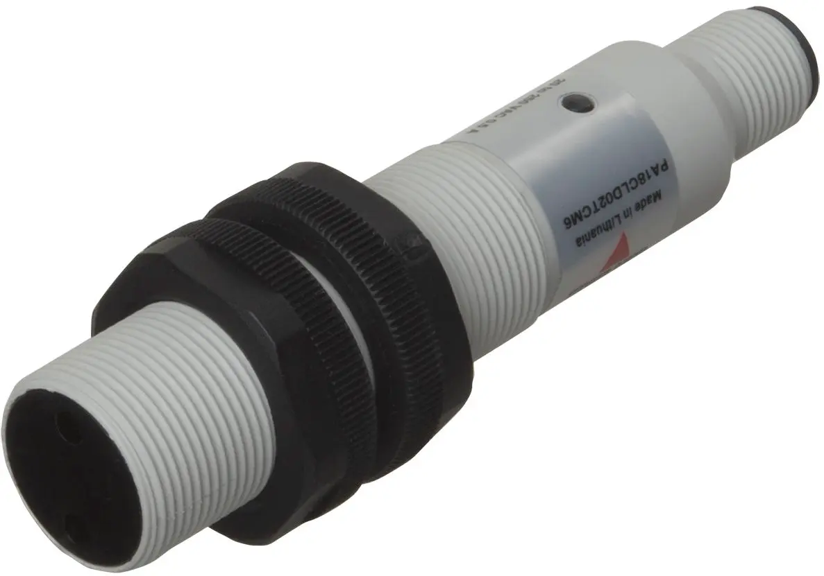 Produktfoto 1 von Carlo Gavazzi zylindrisch Optischer Sensor, Retroreflektierend, Bereich 3000 mm, Zwei Draht Ausgang, Steckverbinder