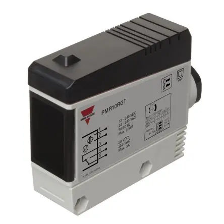 Produktfoto 1 von Carlo Gavazzi Rechteckig Optischer Sensor, Reflektierend, Relais Ausgang, Schraube