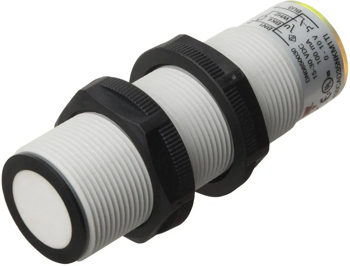 Produktfoto 1 von Carlo Gavazzi UA30CAD M18 Näherungssensor Ultraschall, Gewinderohr 3,5 m 0-10 V 12 → 30 V DC, IP67