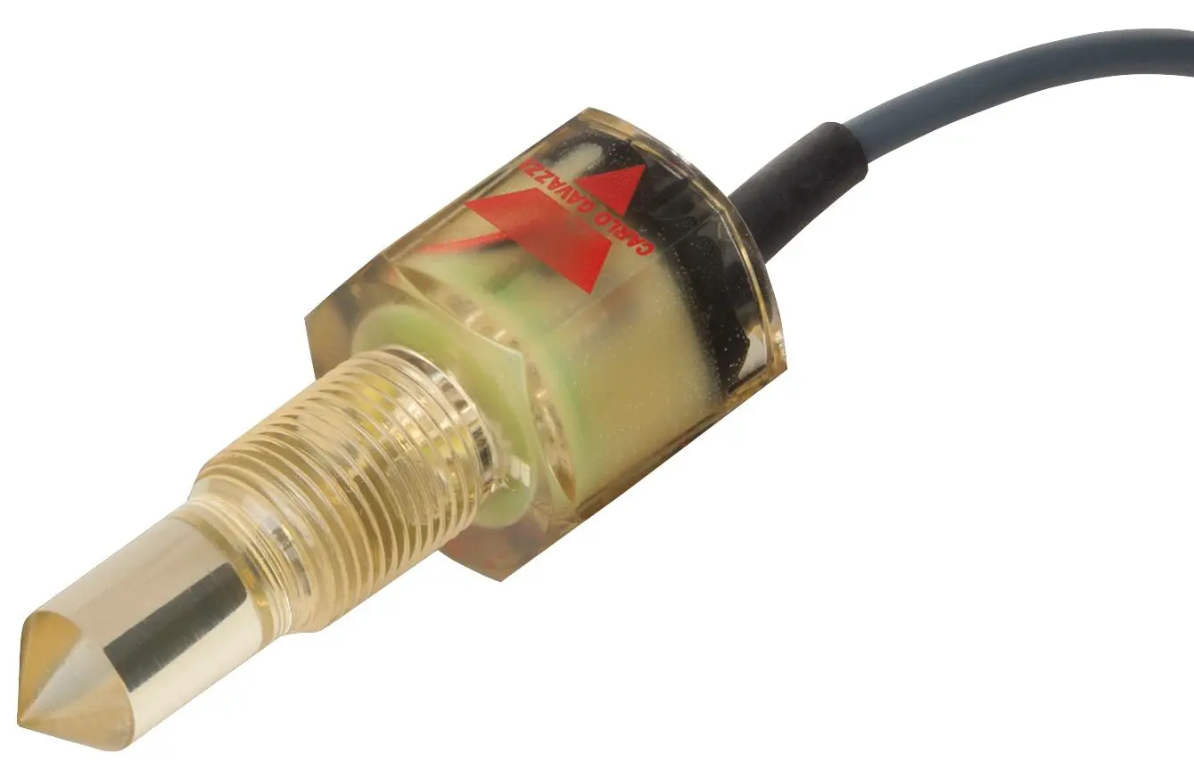 Produktfoto 1 von Carlo Gavazzi VP Füllstandssensor Füllstandssensor mit 2m Kabel PNP Mit Gewinde