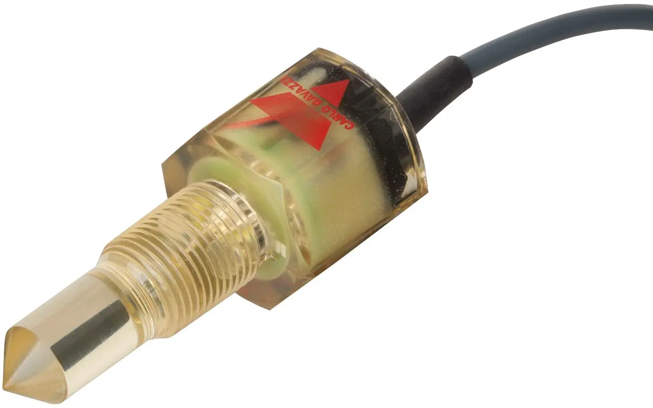 Produktfoto 1 von Carlo Gavazzi VP Füllstandssensor Füllstandssensor mit 2 m Kabel Mit Gewinde, ATEX Zulassung bis 10 bar -20 °C / 70 °C