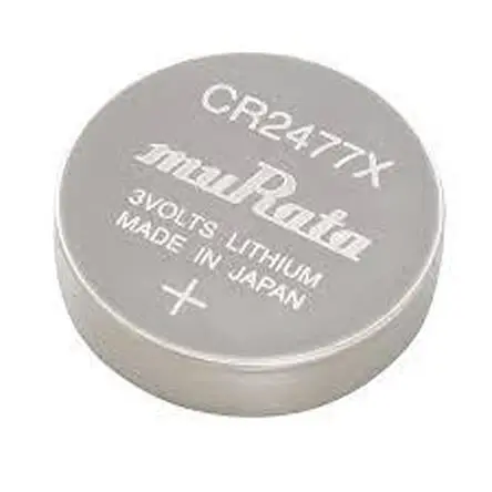 Produktfoto 1 von Murata, LiMnO2 Knopfzelle Ø 24.5 mm, 3 V / 1000 mAh