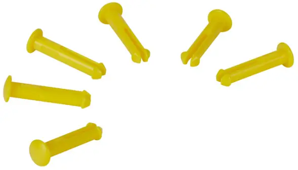Produktfoto 1 von Vikan Schlüssel- und Halteclip-Set 25 Stück Polypropylen