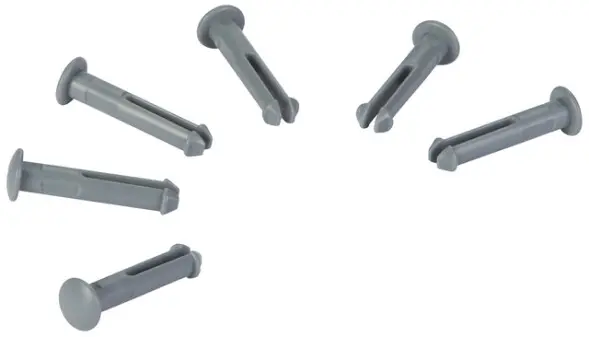 Produktfoto 1 von Vikan Schlüssel- und Halteclip-Set 25 Stück Polypropylen