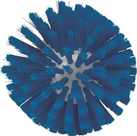Produktfoto 1 von Vikan 130 mm Scheuerbürste Blau Fleischwolf, Mittel Blau, Borsten L. 33 mm Lebensmittelsicher für Intensive