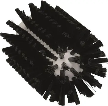 Produktfoto 1 von Vikan 80 mm Scheuerbürste Schwarz Rohrreinigung, Hart Schwarz, Borsten L. 24 mm Lebensmittelsicher für Reinigung
