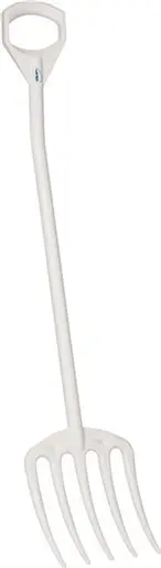 Produktfoto 1 von Vikan Polypropylen Ergonomische Schaufel Für Lebensmittelverarbeitung geeignet, Griff aus Polypropylen, Grifflänge: 1275