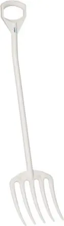 Produktfoto 1 von Vikan Polypropylen Ergonomische Schaufel Für Lebensmittelverarbeitung geeignet, Griff aus Polypropylen, Grifflänge: 1275