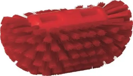 Produktfoto 1 von Vikan 130 mm Scheuerbürste Rot Tankbürste, Mittel Rot, Borsten L. 40 mm Lebensmittelsicher für Reinigung
