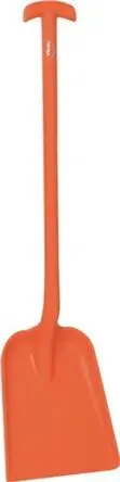 Produktfoto 1 von Vikan 327 mm Polypropylen T-Griff-Schaufel Für Lebensmittelverarbeitung geeignet, Griff aus Polypropylen, Grifflänge: