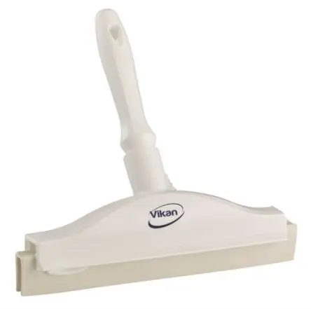 Produktfoto 1 von Vikan Abzieher geeignet für Lebensmittel- und Industrieanwendungen, Nasse Böden, Weiß, B 70mm x H 95 mm x T 250 mm