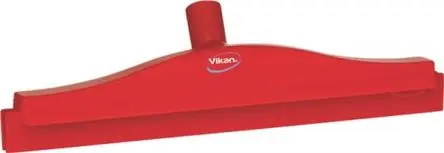 Produktfoto 1 von Vikan Abzieher geeignet für Feuchte Bereiche, Rot, B 100mm x H 75 mm x T 405 mm