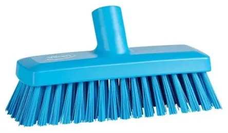 Produktfoto 1 von Vikan Besen mit Harten Blau für Feuchte Bereiche, Trockene Bereiche
