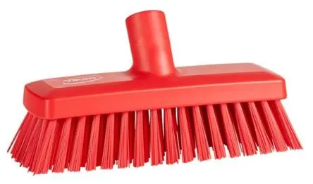 Produktfoto 1 von Vikan Besen mit Harten Rot für Feuchte Bereiche, Trockene Bereiche