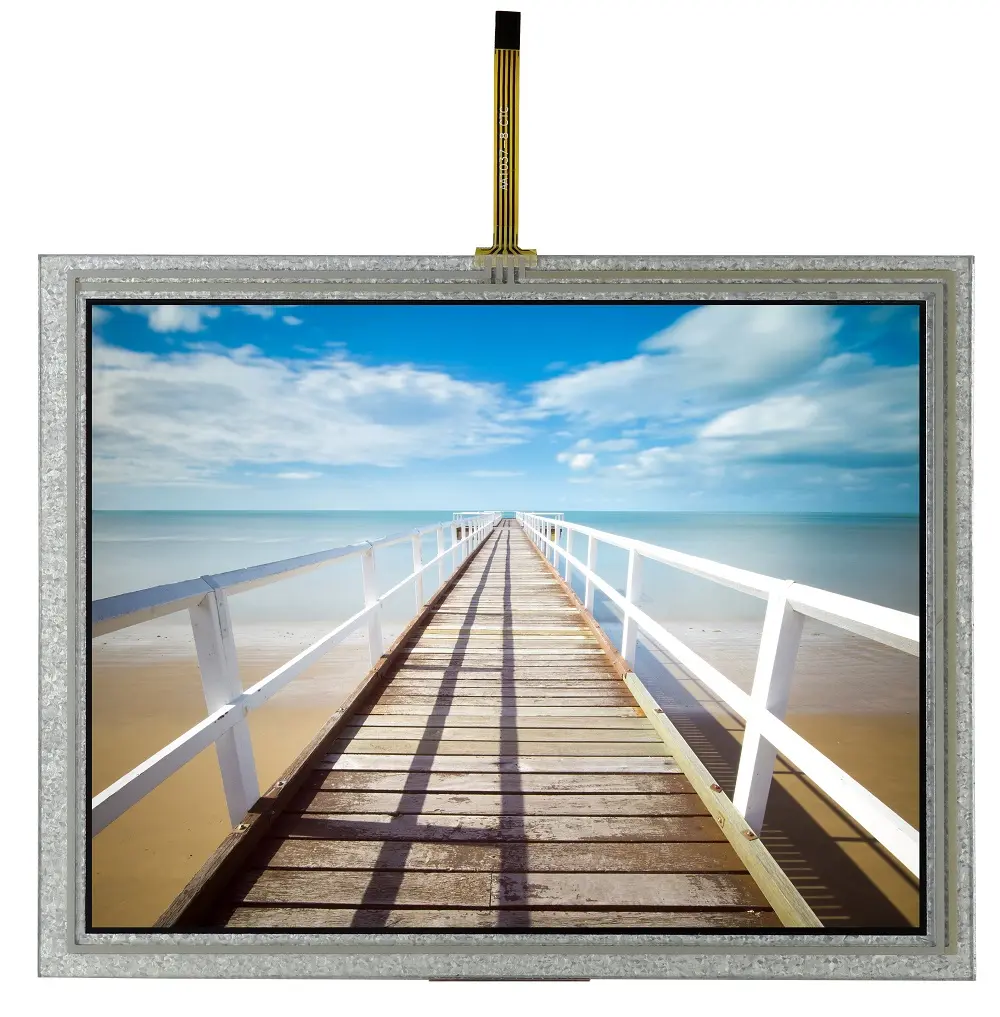 Produktfoto 1 von RS PRO TFT-LCD-Anzeige 8 in HDMI Touchscreen Ohmsch, 1024 x 768 pixel, 183 x 141 x 23.35 mm LCD
