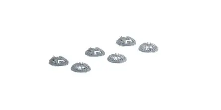 Produktfoto 1 von HENSEL Achsenklemmring, für Wellen-Ø 10 mm,  Aussen 16 mm Außen-ø , Offen-Typ