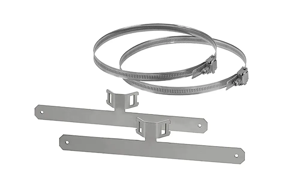 Produktfoto 1 von HENSEL Edelstahl Schlauchschelle Schnappschlauchschelle, mit Sechskantschraube 150 mm