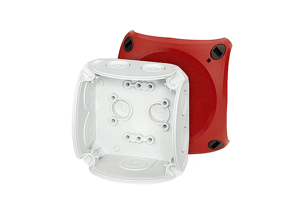 Produktfoto 1 von HENSEL DK Polypropylen Anschlussbox Grau IP66 0 Breite 93 mm Höhe 93 mm Länge 62 mm