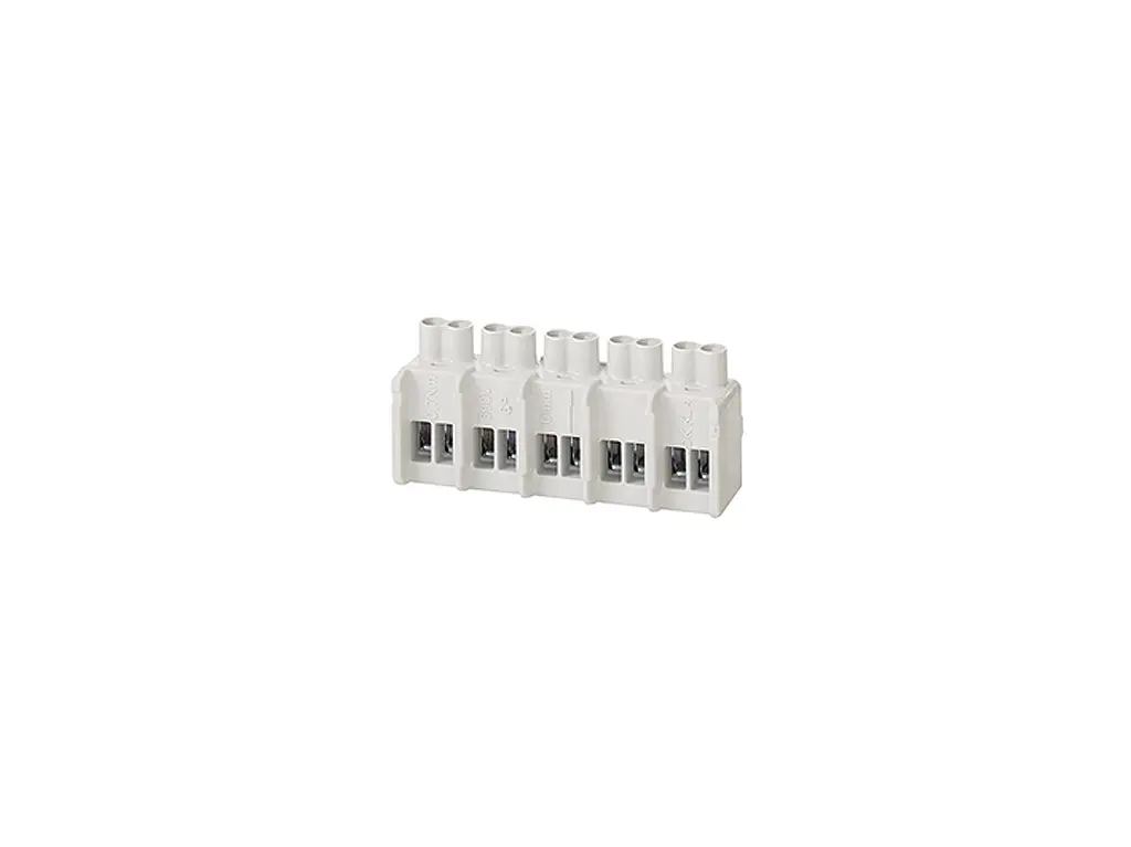 Produktfoto 1 von HENSEL DK Kupfer Polyamid Anschlussklemmenblock 32A Grau 5-polig Klemme 1.5 to 6 mm²