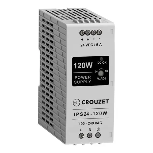 Produktfoto 1 von Crouzet 89452 DIN-Schienen Netzteil Linear 24V dc / 5A 120W 90 → 264V ac
