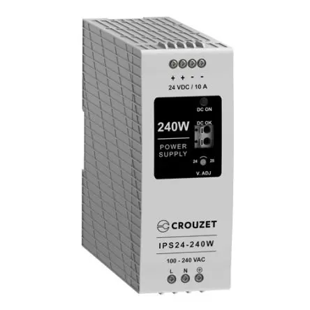 Produktfoto 1 von Crouzet 89452 DIN-Schienen Netzteil Geschalteter Modus 264V ac / 10 A 24V dc 240 W