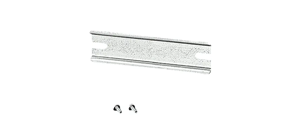 Produktfoto 1 von HENSEL DIN-Schiene, 175x35x7.5mm, für DK/KF 16 DK