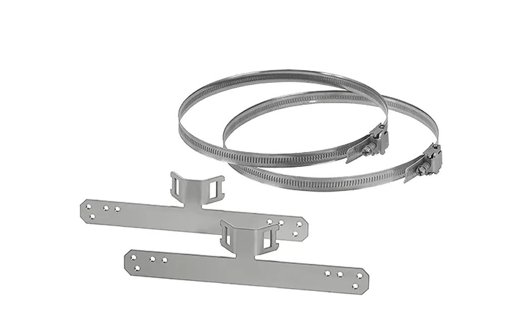 Produktfoto 1 von HENSEL Edelstahl Schlauchschelle Schnappschlauchschelle, mit Sechskantschraube 150 mm