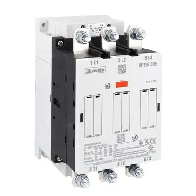 Produktfoto 1 von Lovato BF195 Schütz 100/250 V ac/dc-Spule, 3-polig, 1kV / 190 A 110 kW