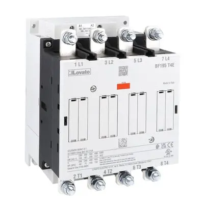 Produktfoto 1 von Lovato BF195 Schütz 100/250 V ac/dc-Spule, 4-polig, 1kV / 275 A 312 kW Gerade, AC
