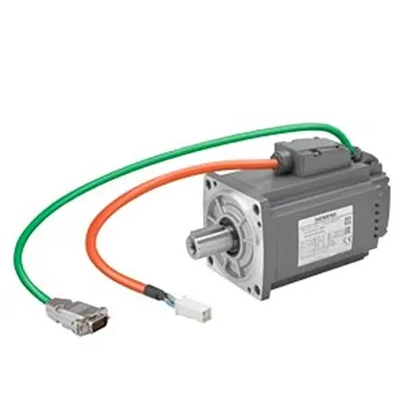Siemens S-1FL6 Servomotor Rechtsdrehend, 1 kW 3000 rpm 230 V Flanschmontage
