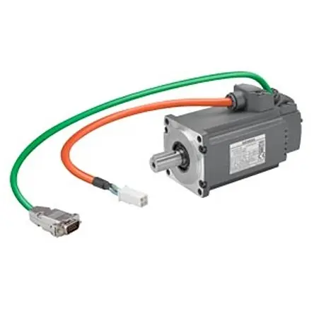 Siemens S-1FL6 Servomotor Rechtsdrehend, 0.2 kW 3000 rpm 230 V Flanschmontage
