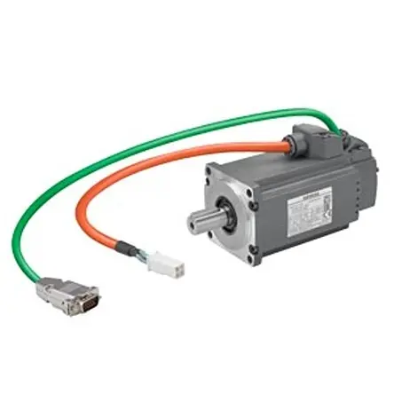 Siemens S-1FL6 Servomotor Rechtsdrehend, 0.2 kW 3000 rpm 230 V Flanschmontage