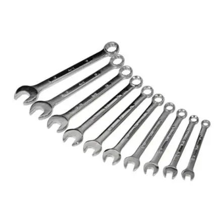 Produktfoto 1 von Avit Pfeifenkopfschlüssel-Satz Ring-Maulschlüssel CrV-Stahl, 10-teilig
