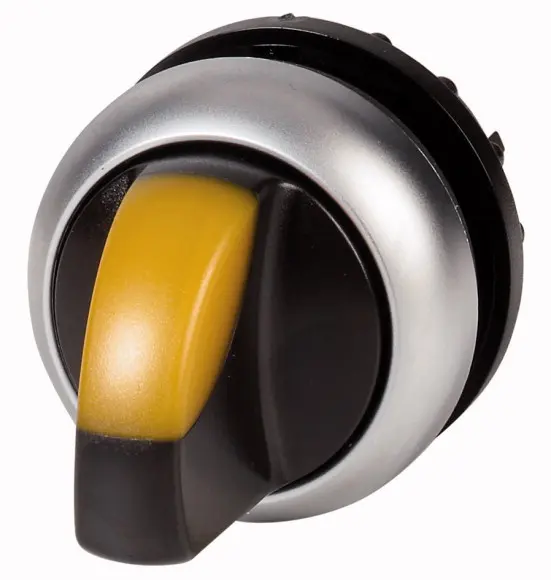 Eaton M22 Wahlschalter 2-Stufen Wahlschalter 22.5 mm Beleuchtet IP66 Wurfwinkel 60 °