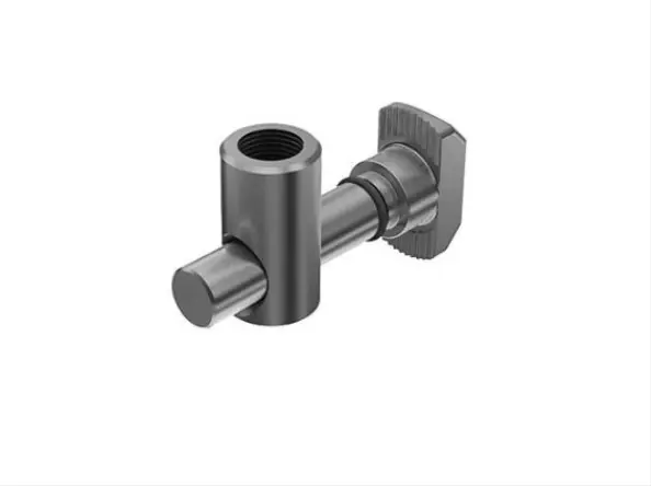 Produktfoto 1 von RS PRO 099B Verbindungskomponente, Profilverbinder, Strebenprofil für 10 mm, M17
