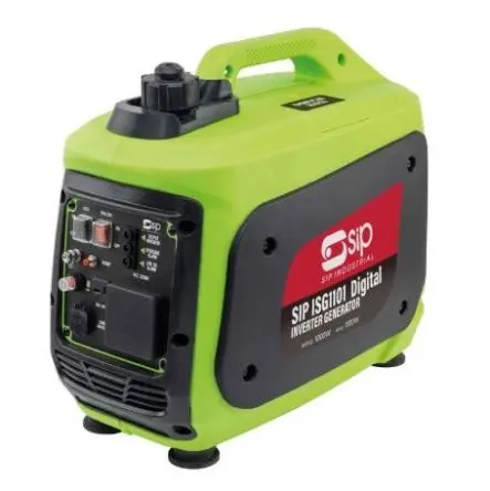 Produktfoto 1 von SIP 1000 W 1-Phasen Stromerzeuger / 230V, 14 kg, Benzin 2.4 L, 55 dBA
