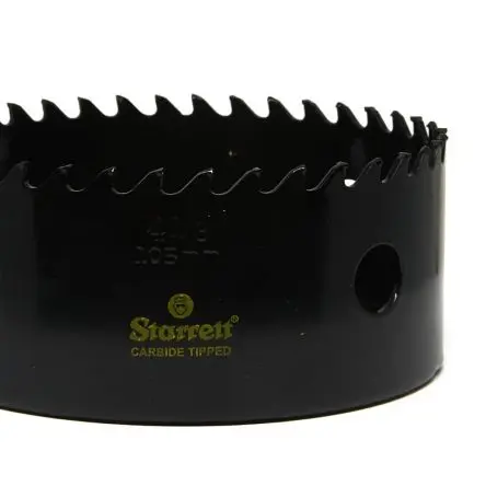 Produktfoto 1 von Starrett, Ø 105 mm Wolframcarbid Lochsäge 8-Stk. / Bohrtiefe 41 mm