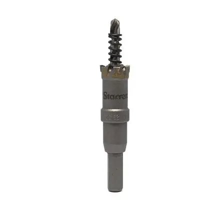Produktfoto 1 von Starrett, Ø 18 mm Wolframcarbid Lochsäge Zentrierbohrer inkl. / Bohrtiefe 25 mm