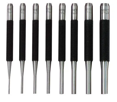 Produktfoto 1 von Starrett Körner, Ø 1.5875mm, 8-teilig, Länge 100 mm, Mitte
