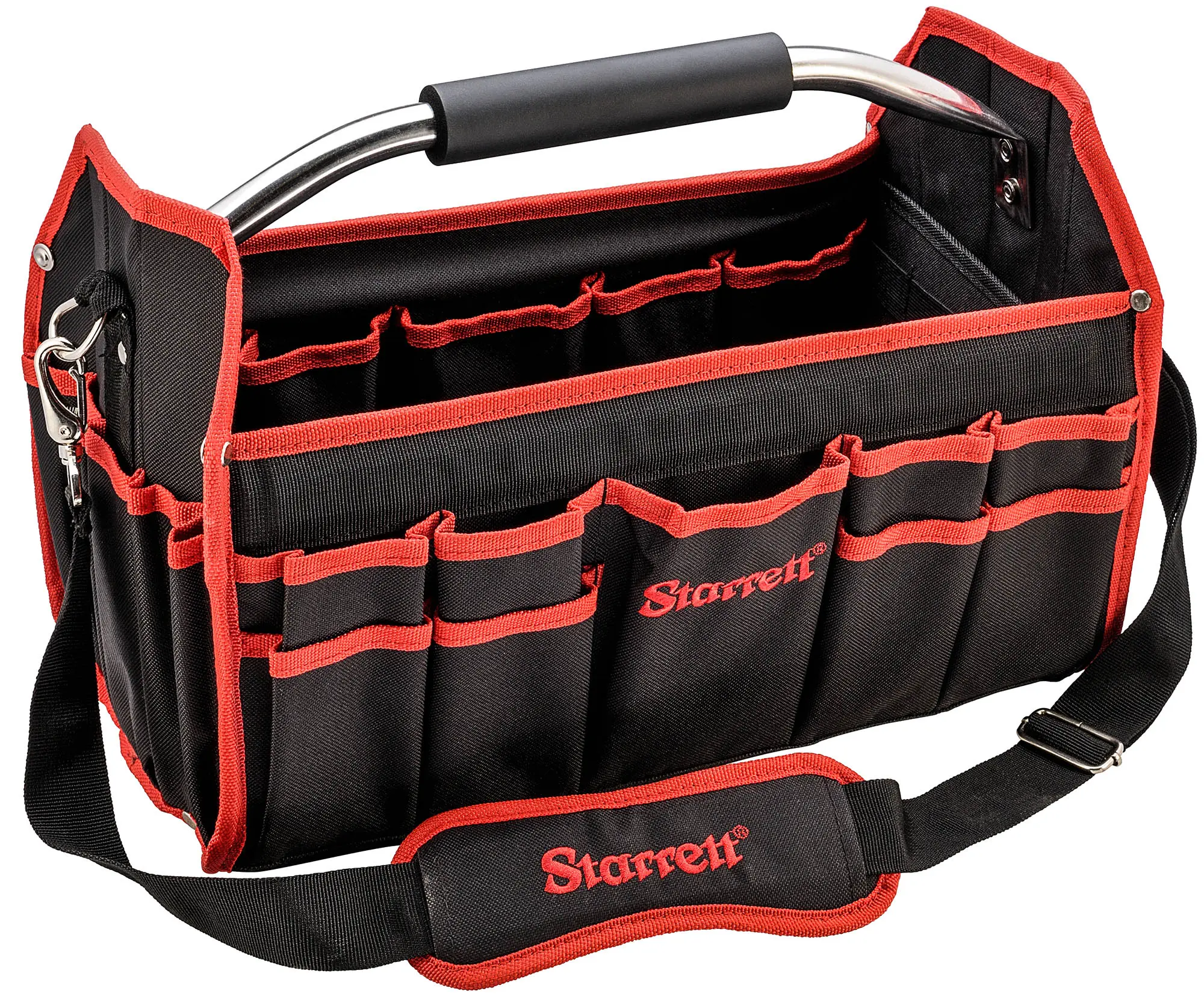 Produktfoto 1 von Starrett EVA Werkzeugtasche mit Reißverschluss, 240 mm x 410 mm x 270 mm Schultergurt